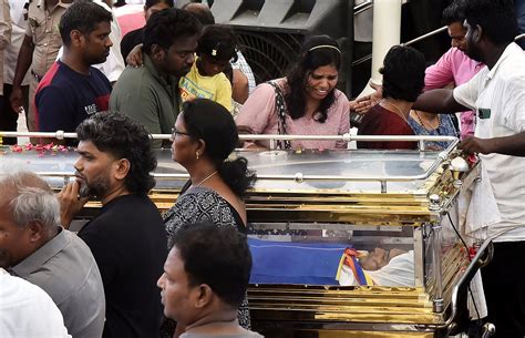 Mortal remains of slain BSP Tamil Nadu chief placed for public tribute ...