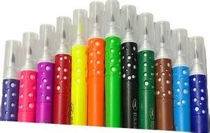 Flipkart.com | PADORA water Color Pen Marker/ Brush for painting Nib ...