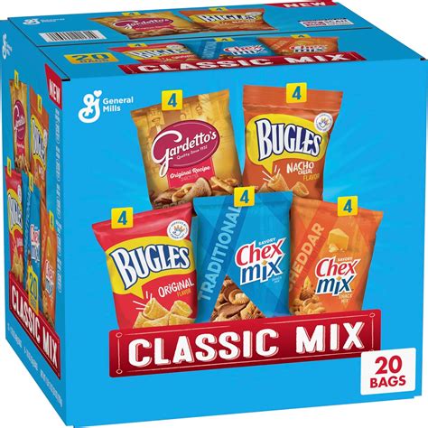 Amazon.com: Classic Mix Snack Variety Pack, Bugles Original and Nacho ...