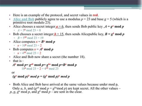 Explain an Diffie-Hellman Key Exchange Algorithm 的图像结果