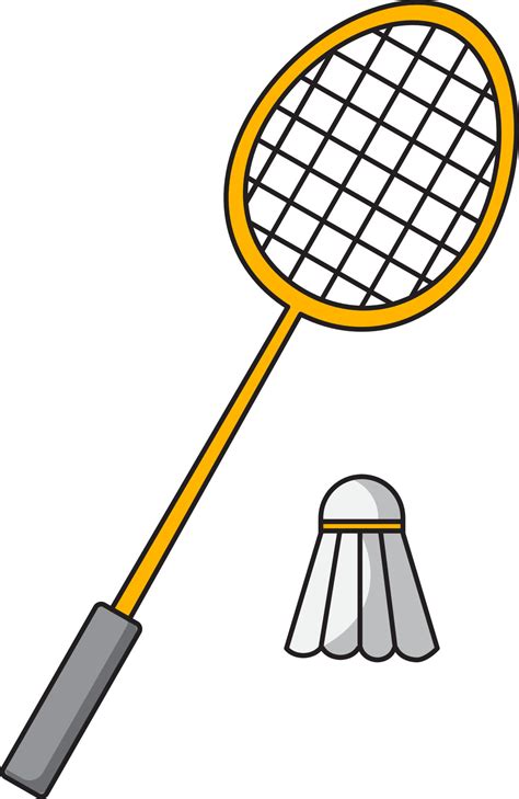 Badminton Racket Vector 的图像结果