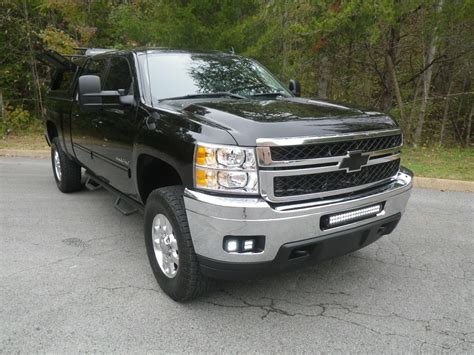 Fit 2011-2014 Chevy Silverado 2500/3500 Lower Bumper 22" LED Light Bar Mount Kit | eBay