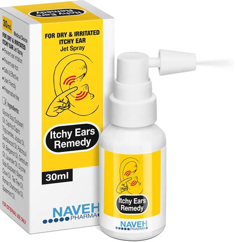 Amazon.com: NAVEH PHARMA® Itchy Ears Remedy: Ear Cleaning and Itch ...