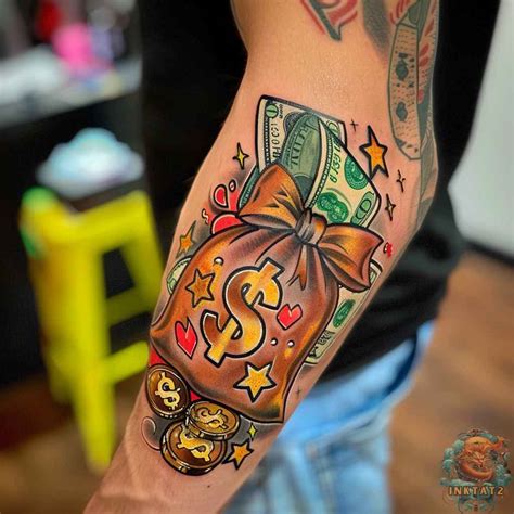 Bag Money Tattoo