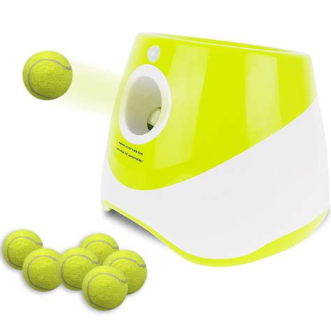 Automatic Ball Launcher,Dog Toy Ball Thrower,Interactive Dog Ball ...