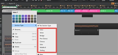 Image result for Cakewalk Track Color