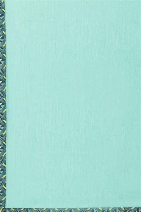 Blue Printed Straight Kurta Regular Pant Suit Set