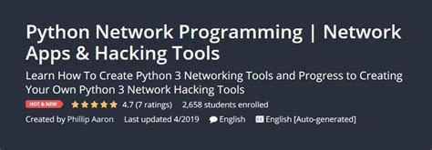 Image result for Ethical Hacking Python Courses