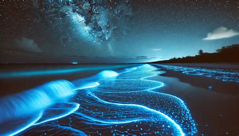 Bioluminescent Beaches: How and Why Oceans Glow at Night - Eco-Friendly ...