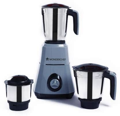 WONDERCHEF Ruby 550 W Mixer Grinder Price in India - Buy WONDERCHEF ...