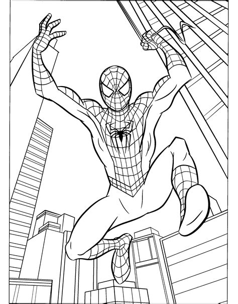 Spiderman Colouring Sheets Printable Pdf - Free Math Worksheet Printable