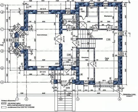 Проект двухэтажного дома из газобетона с гаражом