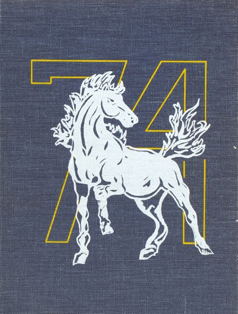 1974 yearbook from Mt. Markham High School from West winfield, New York ...