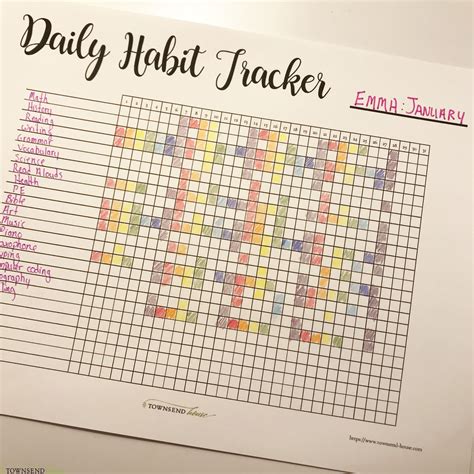 Mini Habit Tracker Printable - Printable Free Templates