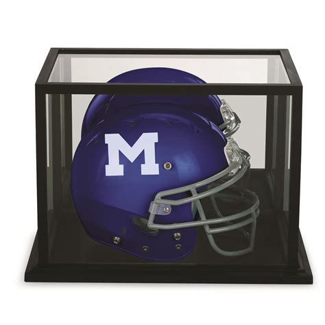 Football Helmet Display Cases OnDisplay Deluxe UV Protected Mini