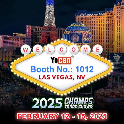 Yocan Invites You To Las Vegas 2025 Champions Trade Show