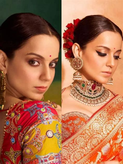 From sari to lehenga: Kangana Ranaut proves she's the Queen of fashion ...
