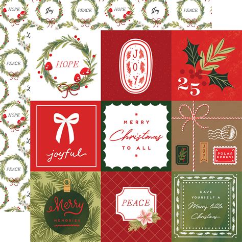 Daily Deals > Merriest Christmas Stamp Set - Christmas Joy - Echo Park ...