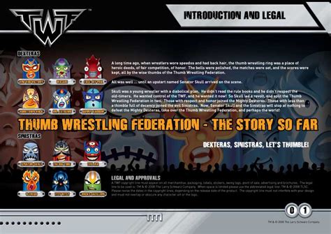Thumb Wrestling Federation - LOGOMAN (HK) LIMITED