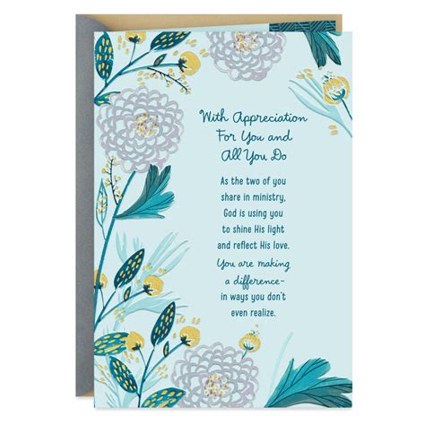 Minister & Pastor Appreciation Cards | Hallmark