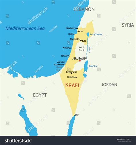Dead Sea Map