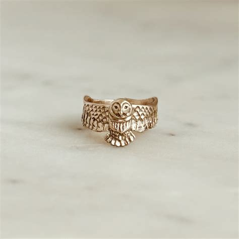 Owl Ring | MIMOSA Handcrafted