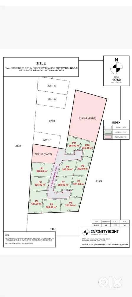 NIRANKAL-PONDA PLOTS - Lands & Plots in Piliem, Usgao - 1834312821