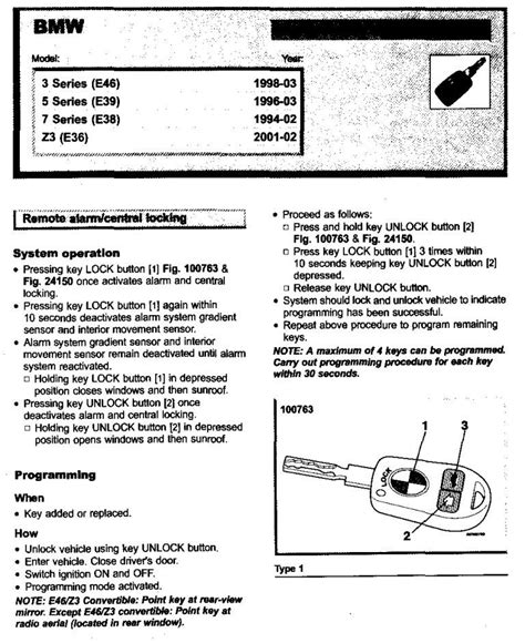 E46 Key Fob Programming 的图像结果