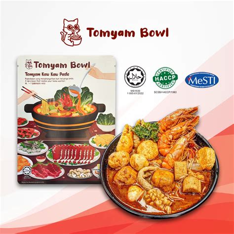 [HALAL] Pes Tomyam / Tomyam Paste - 【Tomyam Bowl】 （Use for Steamboat ...