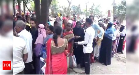 Women Rush to Post Offices in Kalaburagi Amidst Rs 5,000 Benefit ...