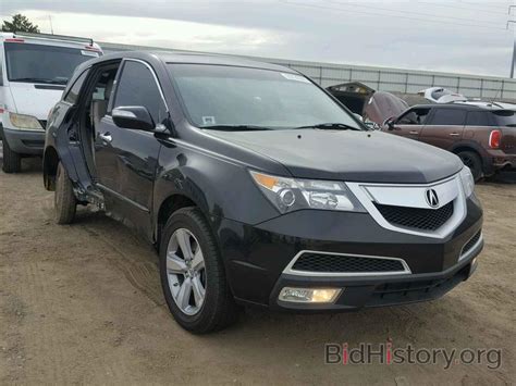 Report 2HNYD2H22BH516071 ACURA MDX 2011 BLACK GAS - price and damage history