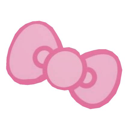 Pink hello kitty bow | Roblox Item - Rolimon's