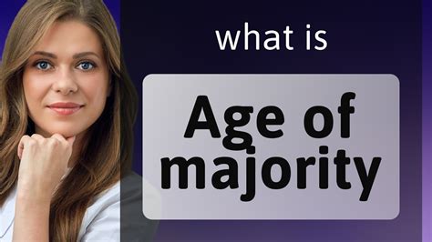 Understanding the "Age of Majority": A Guide to English Legal Terms ...