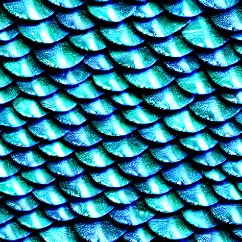 Blue Fish Scales