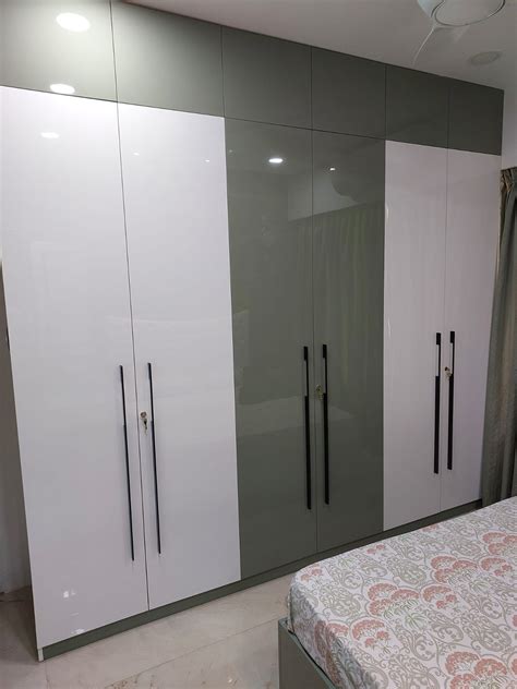 ACRYLIC FINISH SIDE OPENABLE WARDROBE, MUMBAI CALL ON-9819955502 ...
