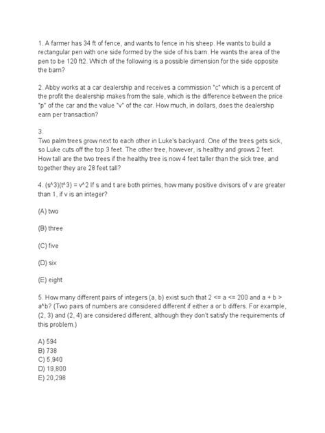 Image result for GRE Math PDF