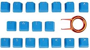 Amazon.in: Buy Taihao Sky Blue Rubber TPRGaming Backlit Keycaps Set for ...