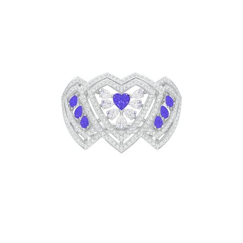 Sovereign Heart Diamond Cocktail Ring – Limelight Diamonds