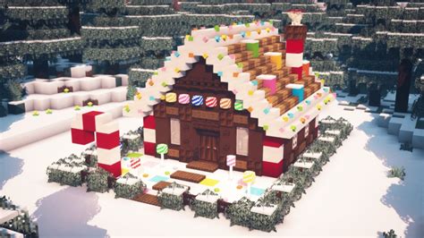 Image result for Gingerbread House Tutorial Minecraft
