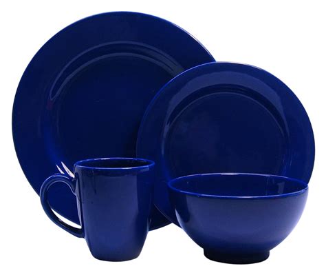 Buy Waechtersbach Fun Factory II Royal Blue 16-Piece Dinnerware Set ...