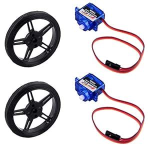 DIYmalls Feetech FS90R Micro Continuous Rotation Servo Analog Motor 360 ...