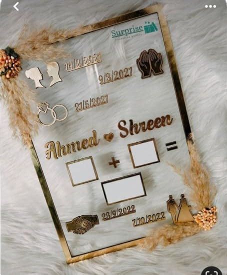 Inventoo Couple Thumb Impression Gift | Wedding Thumb Print | Flower ...