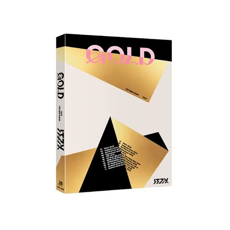 Itzy 9th Mini Album Gold Photobook Standard Deep Gold Version ...