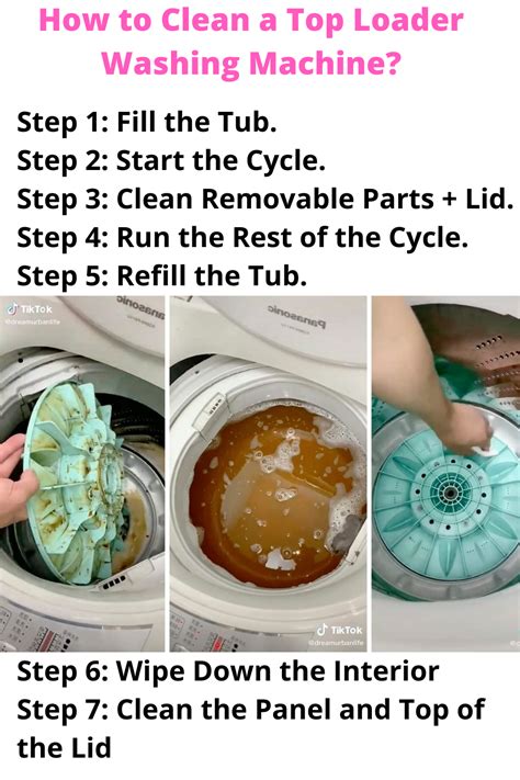 How to Clean a Top Loader Washing Machine 的图像结果