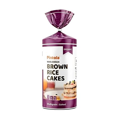 PINTOLA ORGANIC WHOLEGRAIN BROWN RICE CAKES - Big Buddy Nutrition Hub