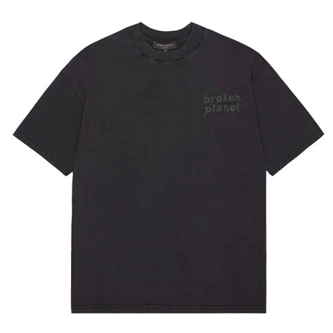 Broken Planet Basics Washed Midnight Black T-Shirt | Broken Planet Market | KershKicks