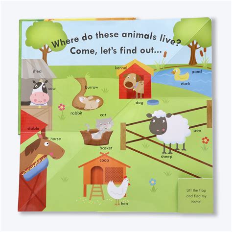 Navneet Flappy Fun Picture Book for preschoolers– Lets meet the Farm A