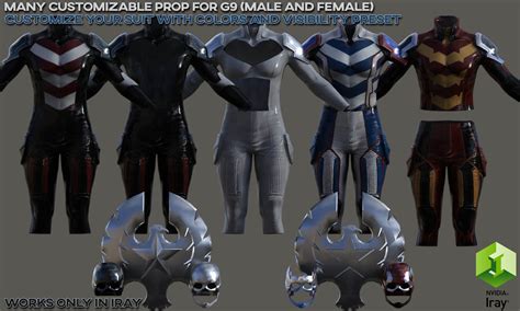 U.s. Agent for Genesis 9 - Daz Content by kainjy