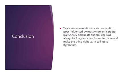 William Butler Yeats, (WB Yeats) | PPTX