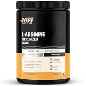MyFitFuel L-Arginine 400 gm (0.88 lbs) Unflavoured : Amazon.in: Health ...
